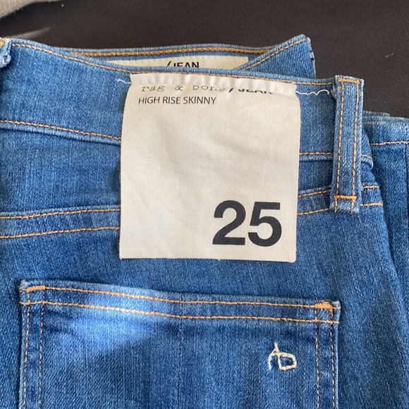 Brand New Rag & Bone High Rise Jeans - Picture 2 of 3
